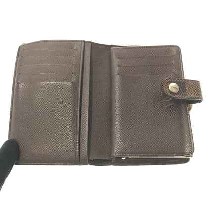 【中古品】【メンズ】 LOUIS VUITTON ルイ・ヴィトン LUTFEUILLE VIENNOIS DAMIER EBENE N61674 ルトフォイユヴィエノワ ダミエエベヌ 財布 181-260809-rt-15-tagh カラー：ブラウン 万代Net店