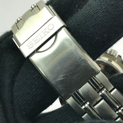 【中古品】【メンズ】 SEIKO 5 SPORTS セイコー ファイブ スポーツ AUTOMATIC WINDING WRISTWATCH 7S26-01G0 オートマチック ワインディング リストウォッチ 時計 197-260812-rt-20-tagh カラー：シルバー 万代Net店