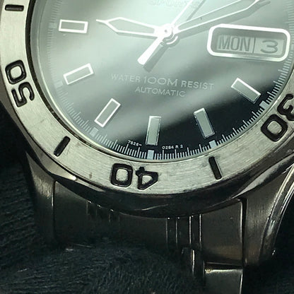 【中古品】【メンズ】 SEIKO 5 SPORTS セイコー ファイブ スポーツ AUTOMATIC WINDING WRISTWATCH 7S26-01G0 オートマチック ワインディング リストウォッチ 時計 197-260812-rt-20-tagh カラー：シルバー 万代Net店