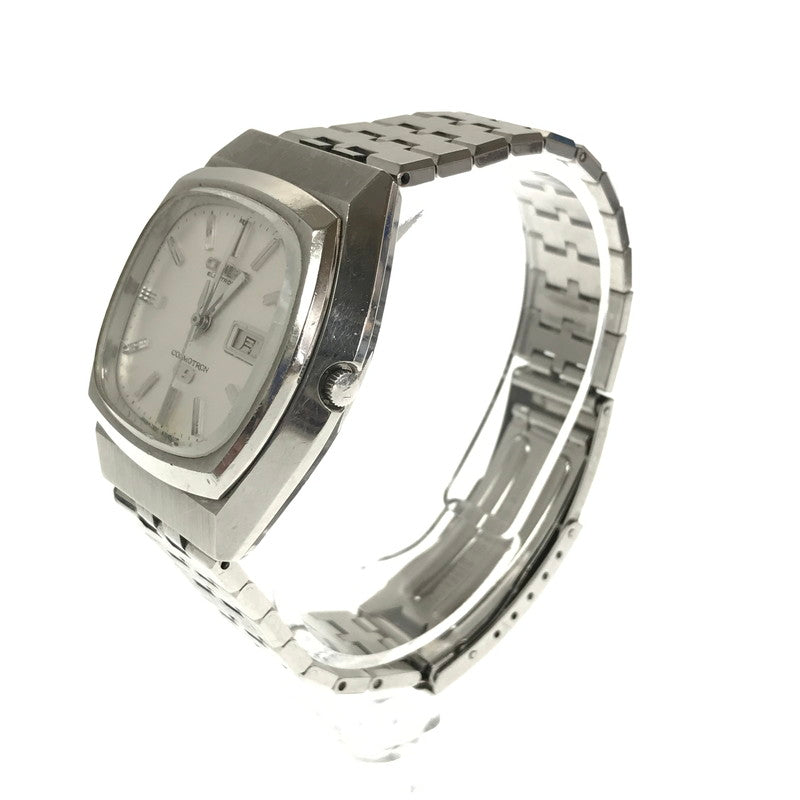 【中古品】【メンズ】 CITIZEN シチズン 7800-870034Y COSMOTRON SPECIAL ELECTRONIC WATCH アナログ クォーツ 腕時計 197-260812-rt-13-tagh カラー：シルバー 万代Net店