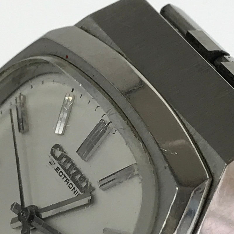 【中古品】【メンズ】 CITIZEN シチズン 7800-870034Y COSMOTRON SPECIAL ELECTRONIC WATCH アナログ クォーツ 腕時計 197-260812-rt-13-tagh カラー：シルバー 万代Net店