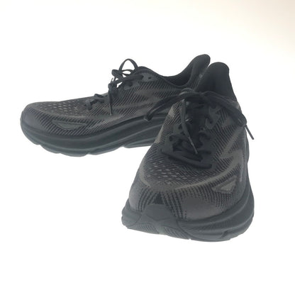 【中古品】【メンズ】 HOKA ホカ BBLC CLIFTON 9 WIDE 1132210 クリフトン ナイン ワイド スニーカー 靴 162-260805-rt-24-tagh サイズ：26.5cm US8.5 カラー：ブラック 万代Net店