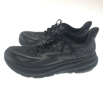 【中古品】【メンズ】 HOKA ホカ BBLC CLIFTON 9 WIDE 1132210 クリフトン ナイン ワイド スニーカー 靴 162-260805-rt-24-tagh サイズ：26.5cm US8.5 カラー：ブラック 万代Net店