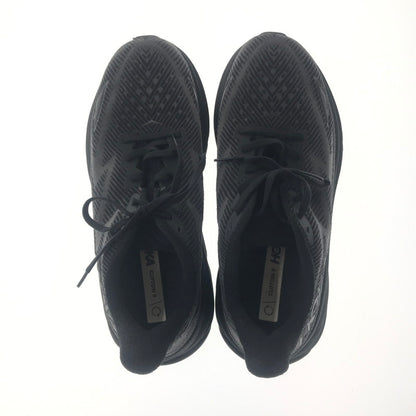 【中古品】【メンズ】 HOKA ホカ BBLC CLIFTON 9 WIDE 1132210 クリフトン ナイン ワイド スニーカー 靴 162-260805-rt-24-tagh サイズ：26.5cm US8.5 カラー：ブラック 万代Net店
