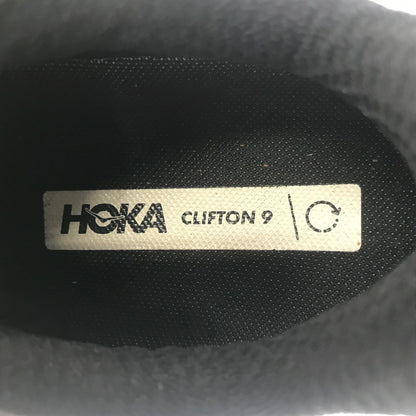 【中古品】【メンズ】 HOKA ホカ BBLC CLIFTON 9 WIDE 1132210 クリフトン ナイン ワイド スニーカー 靴 162-260805-rt-24-tagh サイズ：26.5cm US8.5 カラー：ブラック 万代Net店
