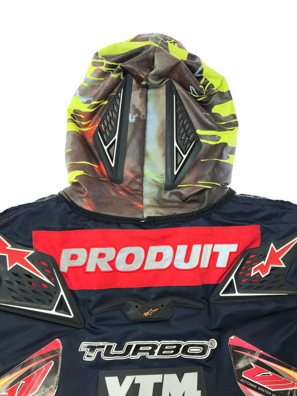 【中古品】【メンズ】 VETEMENTS ヴェトモン × ALPHA INDUSTRIES アルファ コラボ 19AW RACING JACKET 19年 秋冬 レーシング ジャケット アウター 141-260809-rt-04-tagh サイズ：S カラー：マルチカラー 万代Net店