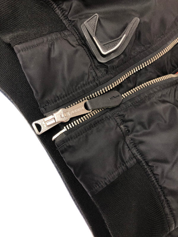 【中古品】【メンズ】 VETEMENTS ヴェトモン × ALPHA INDUSTRIES アルファ コラボ 19AW RACING JACKET 19年 秋冬 レーシング ジャケット アウター 141-260809-rt-04-tagh サイズ：S カラー：マルチカラー 万代Net店