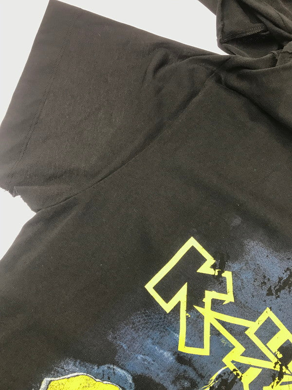 【中古品】【メンズ】 VETEMENTS ヴェトモン 16AW SKUL LAYERED T-SHIRTS DRESS レイヤード Tシャツ ドレス トップス 141-260808-rt-11-tagh サイズ：9 カラー：ブラック 万代Net店