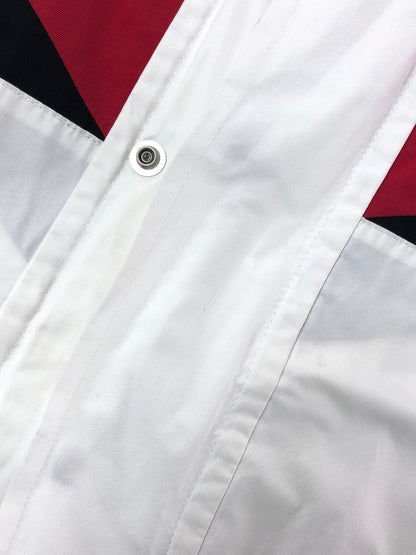 【中古品】【メンズ】 AMBUSH アンブッシュ NYLON HOODIE CAOT AMBOT-129 ナイロン フーデッド コート アウター 142-260809-rt-10-tagh サイズ：1 カラー：ホワイト 万代Net店