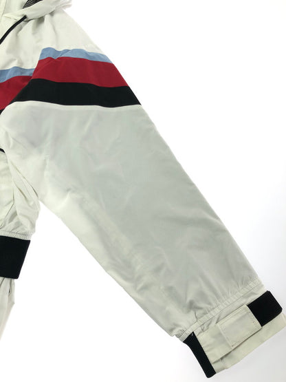 【中古品】【メンズ】 AMBUSH アンブッシュ NYLON HOODIE CAOT AMBOT-129 ナイロン フーデッド コート アウター 142-260809-rt-10-tagh サイズ：1 カラー：ホワイト 万代Net店