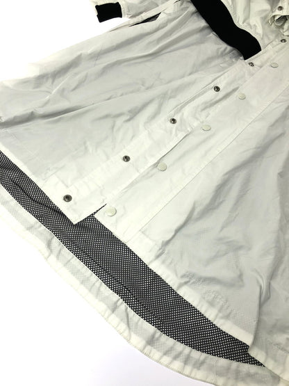 【中古品】【メンズ】 AMBUSH アンブッシュ NYLON HOODIE CAOT AMBOT-129 ナイロン フーデッド コート アウター 142-260809-rt-10-tagh サイズ：1 カラー：ホワイト 万代Net店
