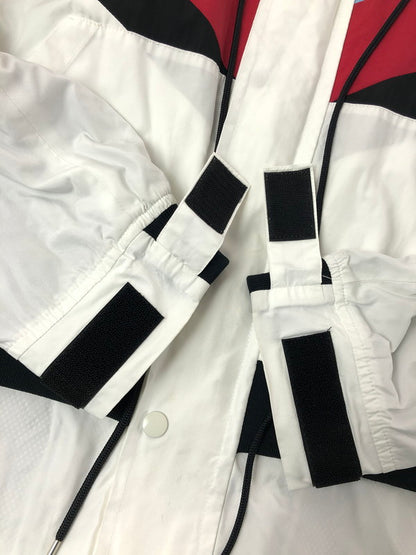 【中古品】【メンズ】 AMBUSH アンブッシュ NYLON HOODIE CAOT AMBOT-129 ナイロン フーデッド コート アウター 142-260809-rt-10-tagh サイズ：1 カラー：ホワイト 万代Net店