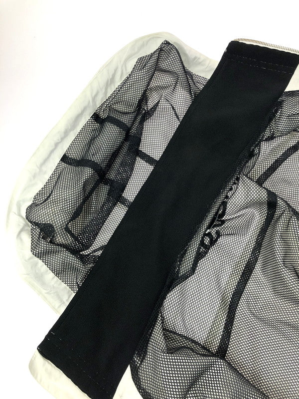 【中古品】【メンズ】 AMBUSH アンブッシュ NYLON HOODIE CAOT AMBOT-129 ナイロン フーデッド コート アウター 142-260809-rt-10-tagh サイズ：1 カラー：ホワイト 万代Net店