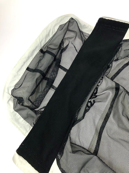 【中古品】【メンズ】 AMBUSH アンブッシュ NYLON HOODIE CAOT AMBOT-129 ナイロン フーデッド コート アウター 142-260809-rt-10-tagh サイズ：1 カラー：ホワイト 万代Net店
