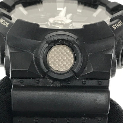 【中古品】【メンズ】 G-SHOCK ジーショック GA-700 SERIES GA-710-1AJF ANALOG-DIGITAL WATCH アナログ デジタル クォーツ 時計 196-260812-rt-12-tagh カラー：ブラック 万代Net店