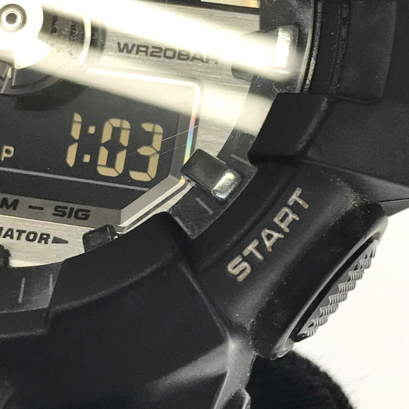 【中古品】【メンズ】 G-SHOCK ジーショック GA-700 SERIES GA-710-1AJF ANALOG-DIGITAL WATCH アナログ デジタル クォーツ 時計 196-260812-rt-12-tagh カラー：ブラック 万代Net店