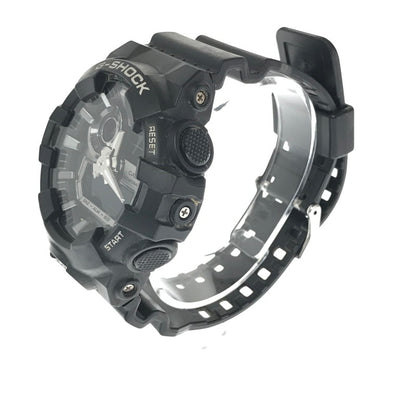 【中古品】【メンズ】 G-SHOCK ジーショック GA-700 SERIES GA-710-1AJF ANALOG-DIGITAL WATCH アナログ デジタル クォーツ 時計 196-260812-rt-12-tagh カラー：ブラック 万代Net店