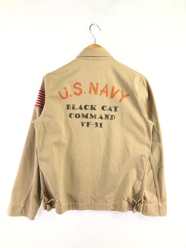 【中古品】【メンズ】 TOYS MCCOY トイズ マッコイ FELIX THE CAT UTILITY JACKET TMJ1106 フィリックス ザ キャット ユーティリティジャケット 145-260807-rt-08-tagh サイズ：36 カラー：ベージュ 万代Net店