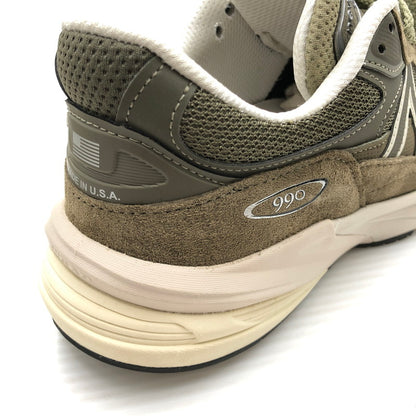 【中古品】【メンズ】 NEW BALANCE ニュー バランス LOW CUT SNEAKER TRUE CAMO U990TB6 ローカット スニーカー 靴 162-260806-rt-17-tagh サイズ：28cm US10 カラー：グリーン系 万代Net店