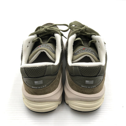 【中古品】【メンズ】 NEW BALANCE ニュー バランス LOW CUT SNEAKER TRUE CAMO U990TB6 ローカット スニーカー 靴 162-260806-rt-17-tagh サイズ：28cm US10 カラー：グリーン系 万代Net店