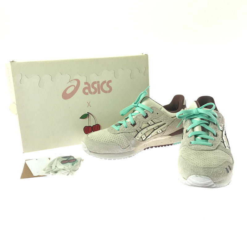 【中古品】【メンズ】 NICE KICKS ナイス キックス × ASICS アシックス GEL-LYTE 3 SPUMONI 1201A460-750 ゲル ライト スリー スニーカー 靴 162-260806-rt-23-tagh サイズ：28cm US10 カラー：IVORY/IVORY 万代Net店