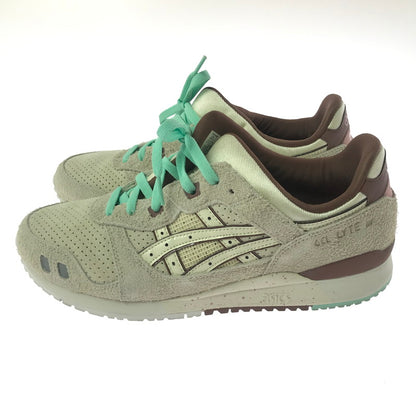 【中古品】【メンズ】 NICE KICKS ナイス キックス × ASICS アシックス GEL-LYTE 3 SPUMONI 1201A460-750 ゲル ライト スリー スニーカー 靴 162-260806-rt-23-tagh サイズ：28cm US10 カラー：IVORY/IVORY 万代Net店