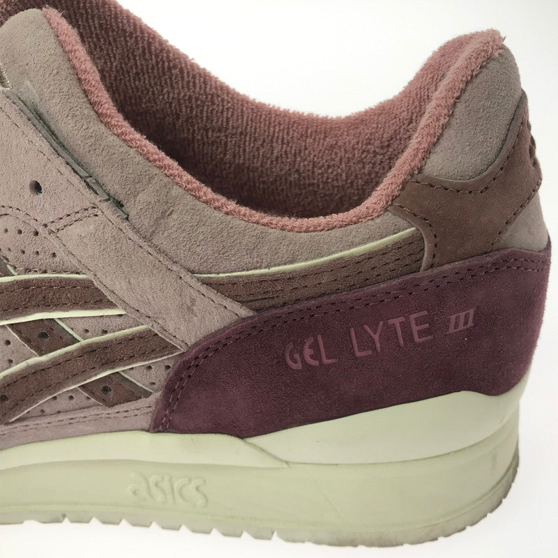 【中古品】【メンズ】 ASICS アシックス × KITH キス GEL-LYTE III 07 REMASTERD ANTLER MARRON 1201A923-800 ゲル ライト スリー スニーカー 靴 162-260806-rt-22-tagh サイズ：28.5cm US11 カラー：ピンク系 万代Net店
