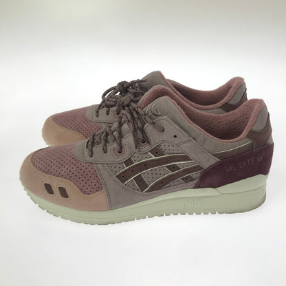 【中古品】【メンズ】 ASICS アシックス × KITH キス GEL-LYTE III 07 REMASTERD ANTLER MARRON 1201A923-800 ゲル ライト スリー スニーカー 靴 162-260806-rt-22-tagh サイズ：28.5cm US11 カラー：ピンク系 万代Net店