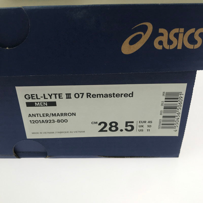 【中古品】【メンズ】 ASICS アシックス × KITH キス GEL-LYTE III 07 REMASTERD ANTLER MARRON 1201A923-800 ゲル ライト スリー スニーカー 靴 162-260806-rt-22-tagh サイズ：28.5cm US11 カラー：ピンク系 万代Net店