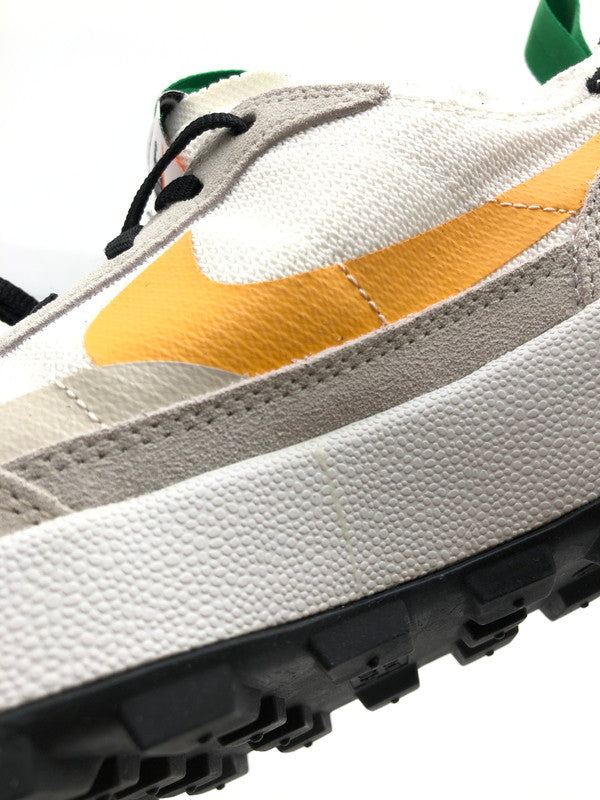 【中古美品】【メンズ】 NIKE CRAFT WOMEN'S ナイキ クラフト ウィメンズ × TOM SACHS トム サックス GENERAL PURPOSE SHOE BRICOLAGE スニーカー 靴 166-260806-rt-19-tagh サイズ：28.5cmUS11.5 カラー：SUMMIT WHITE/UNIVERSITY GOLD 万代Net店
