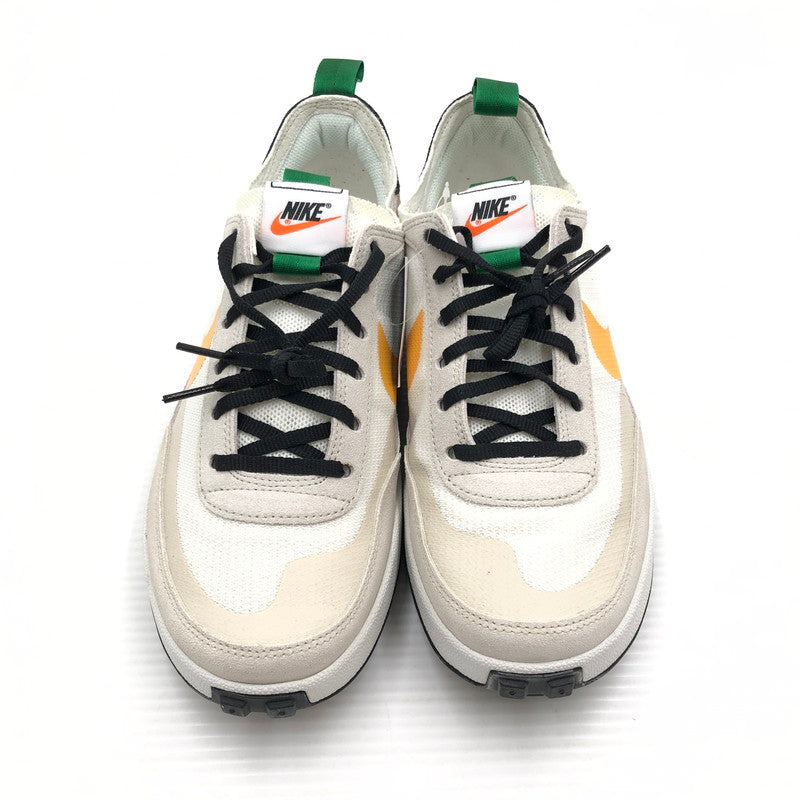 【中古美品】【メンズ】 NIKE CRAFT WOMEN'S ナイキ クラフト ウィメンズ × TOM SACHS トム サックス GENERAL PURPOSE SHOE BRICOLAGE スニーカー 靴 166-260806-rt-19-tagh サイズ：28.5cmUS11.5 カラー：SUMMIT WHITE/UNIVERSITY GOLD 万代Net店