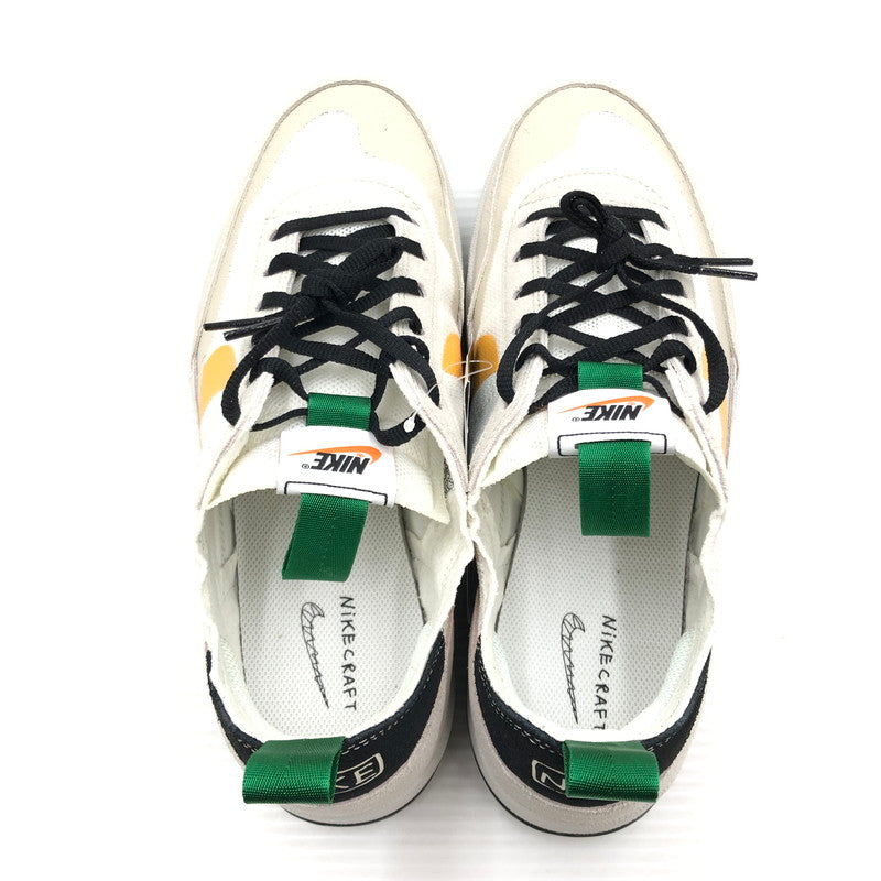 【中古美品】【メンズ】 NIKE CRAFT WOMEN'S ナイキ クラフト ウィメンズ × TOM SACHS トム サックス GENERAL PURPOSE SHOE BRICOLAGE スニーカー 靴 166-260806-rt-19-tagh サイズ：28.5cmUS11.5 カラー：SUMMIT WHITE/UNIVERSITY GOLD 万代Net店