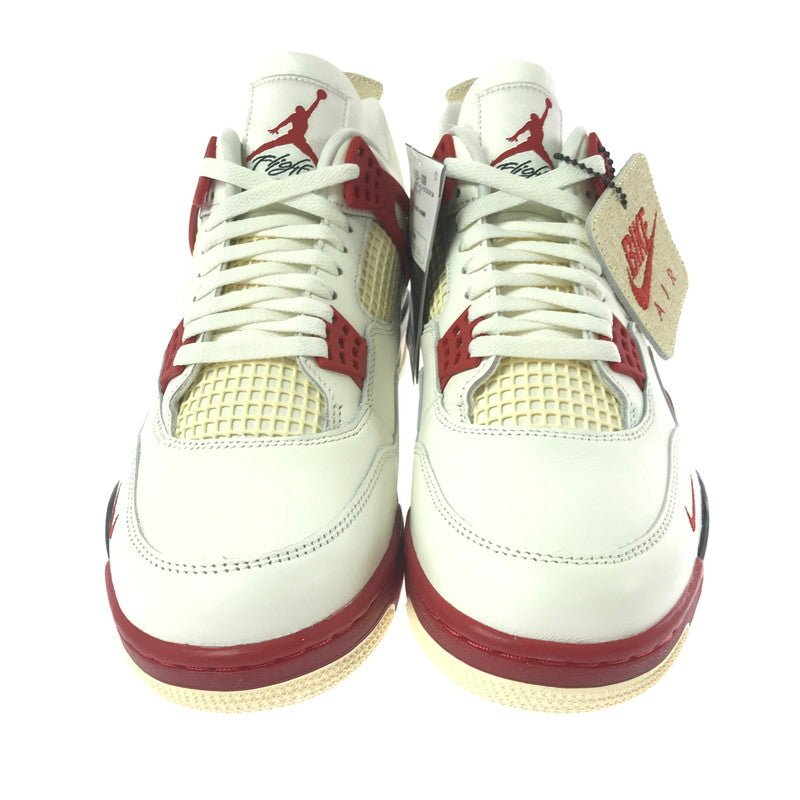 【中古美品】【メンズ】 NIKE ナイキ × NIGEL SYLVESTER ナイジェル・シルベスター AIR JORDAN 4 BRICK AFTER BRICK IQ8055-100 スニーカー 靴 160-260806-rt-25-tagh サイズ：28.5cm US10.5 カラー：ホワイト 万代Net店