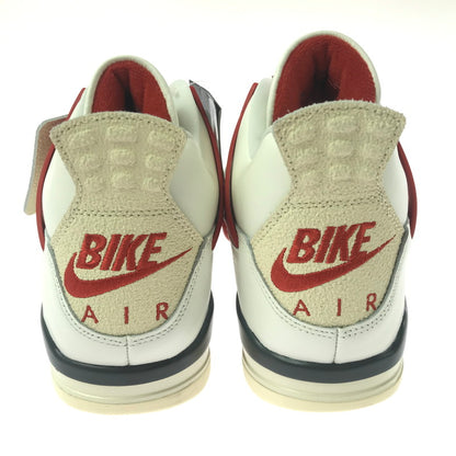【中古美品】【メンズ】 NIKE ナイキ × NIGEL SYLVESTER ナイジェル・シルベスター AIR JORDAN 4 BRICK AFTER BRICK IQ8055-100 スニーカー 靴 160-260806-rt-25-tagh サイズ：28.5cm US10.5 カラー：ホワイト 万代Net店