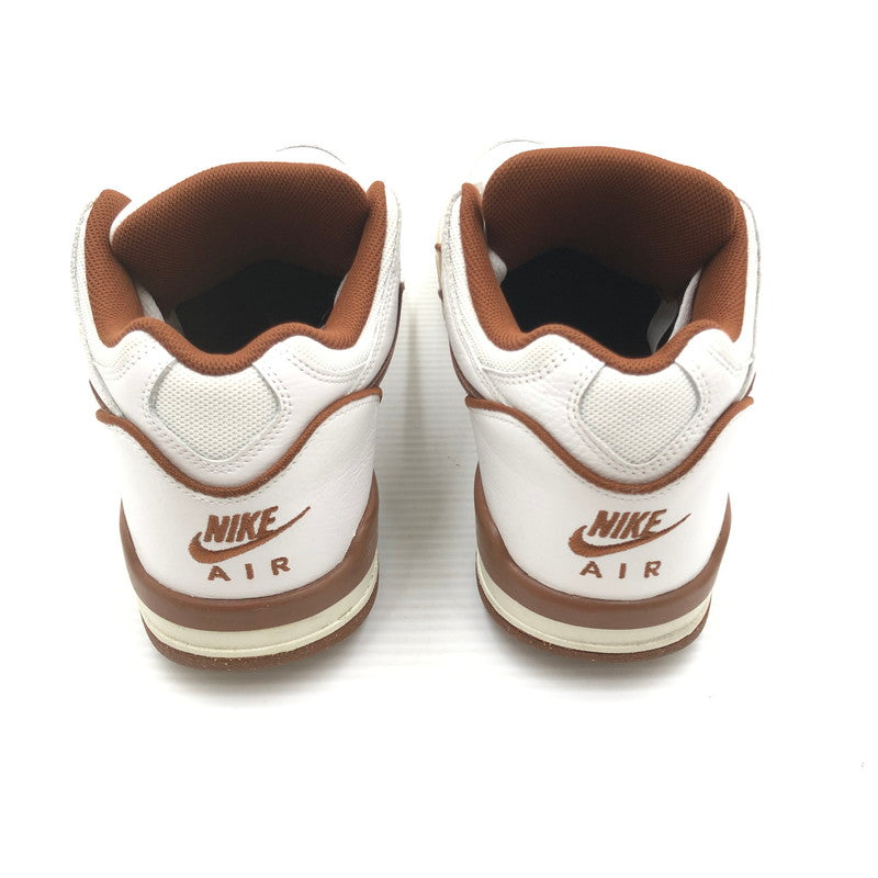【中古品】【メンズ】 NIKE ナイキ × STUSSY ステューシー AIR FLIGHT 89 LOW SP WHITE AND PECAN FD6475-100 エア フライト 89 ロー スニーカー 靴 160-260806-rt-11-tagh サイズ：28.5cm US10.5 カラー：WHITE/PECAN-FOSSIL 万代Net店