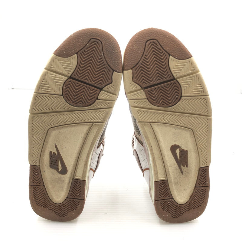 【中古品】【メンズ】 NIKE ナイキ × STUSSY ステューシー AIR FLIGHT 89 LOW SP WHITE AND PECAN FD6475-100 エア フライト 89 ロー スニーカー 靴 160-260806-rt-11-tagh サイズ：28.5cm US10.5 カラー：WHITE/PECAN-FOSSIL 万代Net店