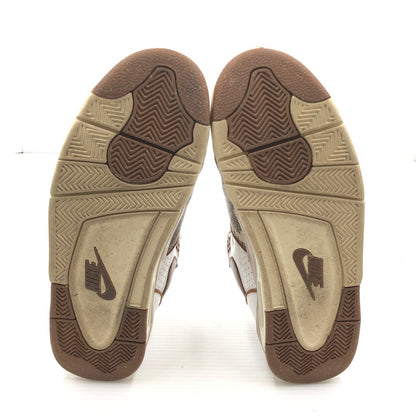 【中古品】【メンズ】 NIKE ナイキ × STUSSY ステューシー AIR FLIGHT 89 LOW SP WHITE AND PECAN FD6475-100 エア フライト 89 ロー スニーカー 靴 160-260806-rt-11-tagh サイズ：28.5cm US10.5 カラー：WHITE/PECAN-FOSSIL 万代Net店