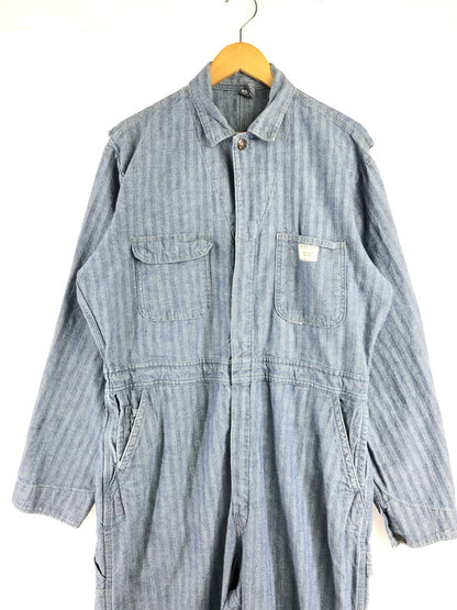 【中古品】【メンズ】 BIG MAC ビッグ マック 70's HERRINGBONE ALL IN ONE 70年代 ヘリボーン オール イン ワン ツナギ 146-260816-rt-30-tagh サイズ：44L カラー：インディゴ 万代Net店