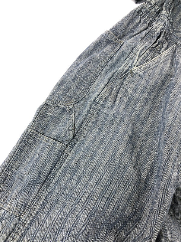 【中古品】【メンズ】 BIG MAC ビッグ マック 70's HERRINGBONE ALL IN ONE 70年代 ヘリボーン オール イン ワン ツナギ 146-260816-rt-30-tagh サイズ：44L カラー：インディゴ 万代Net店