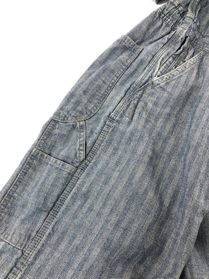 【中古品】【メンズ】 BIG MAC ビッグ マック 70's HERRINGBONE ALL IN ONE 70年代 ヘリボーン オール イン ワン ツナギ 146-260816-rt-30-tagh サイズ：44L カラー：インディゴ 万代Net店
