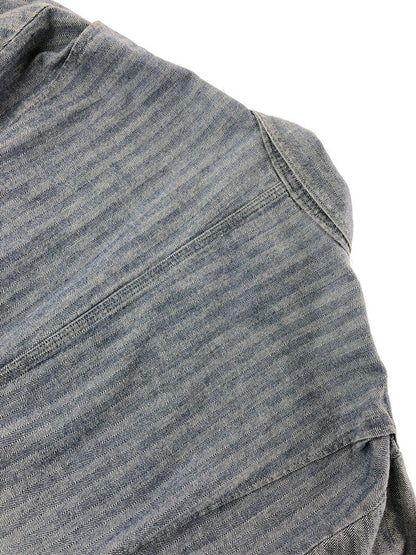 【中古品】【メンズ】 BIG MAC ビッグ マック 70's HERRINGBONE ALL IN ONE 70年代 ヘリボーン オール イン ワン ツナギ 146-260816-rt-30-tagh サイズ：44L カラー：インディゴ 万代Net店
