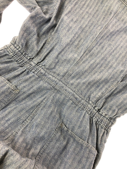 【中古品】【メンズ】 BIG MAC ビッグ マック 70's HERRINGBONE ALL IN ONE 70年代 ヘリボーン オール イン ワン ツナギ 146-260816-rt-30-tagh サイズ：44L カラー：インディゴ 万代Net店