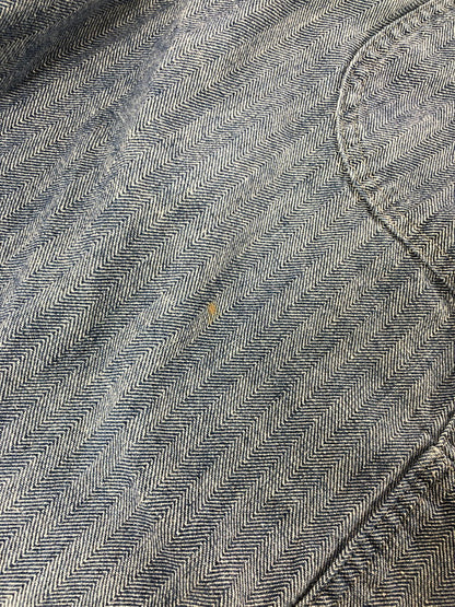 【中古品】【メンズ】 BIG MAC ビッグ マック 70's HERRINGBONE ALL IN ONE 70年代 ヘリボーン オール イン ワン ツナギ 146-260816-rt-30-tagh サイズ：44L カラー：インディゴ 万代Net店