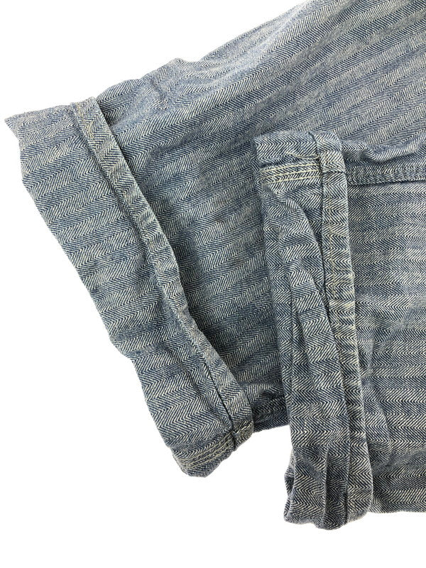 【中古品】【メンズ】 BIG MAC ビッグ マック 70's HERRINGBONE ALL IN ONE 70年代 ヘリボーン オール イン ワン ツナギ 146-260816-rt-30-tagh サイズ：44L カラー：インディゴ 万代Net店