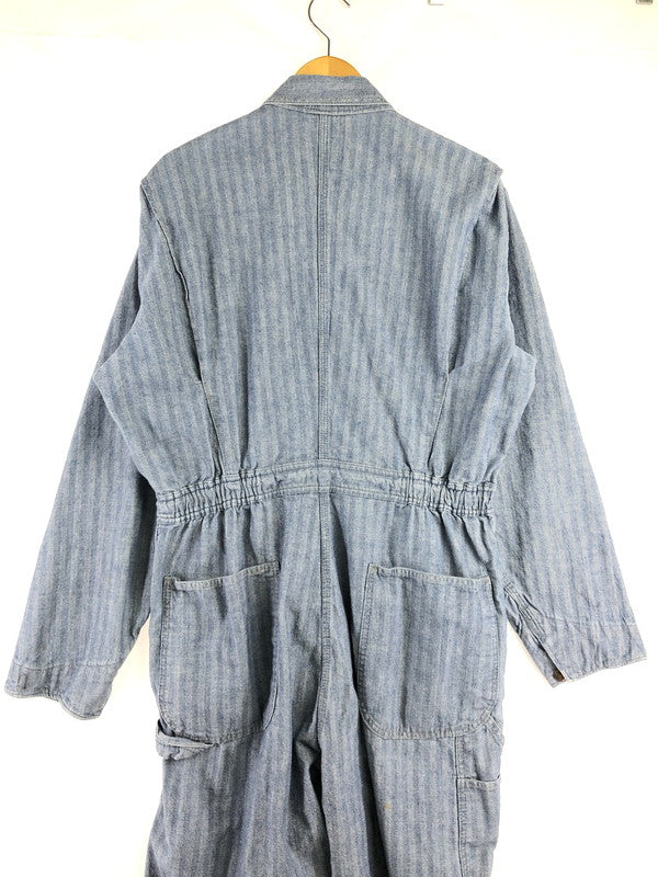 【中古品】【メンズ】 BIG MAC ビッグ マック 70's HERRINGBONE ALL IN ONE 70年代 ヘリボーン オール イン ワン ツナギ 146-260816-rt-30-tagh サイズ：44L カラー：インディゴ 万代Net店