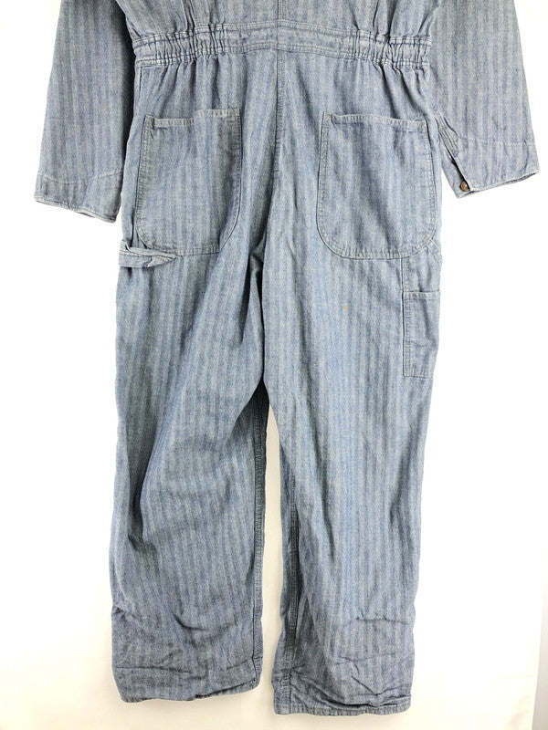 【中古品】【メンズ】 BIG MAC ビッグ マック 70's HERRINGBONE ALL IN ONE 70年代 ヘリボーン オール イン ワン ツナギ 146-260816-rt-30-tagh サイズ：44L カラー：インディゴ 万代Net店