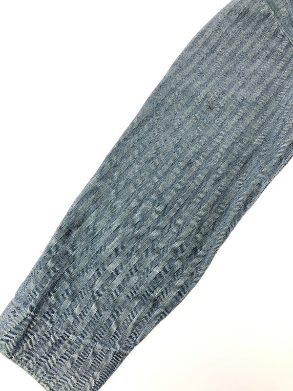 【中古品】【メンズ】 BIG MAC ビッグ マック 70's HERRINGBONE ALL IN ONE 70年代 ヘリボーン オール イン ワン ツナギ 146-260816-rt-30-tagh サイズ：44L カラー：インディゴ 万代Net店