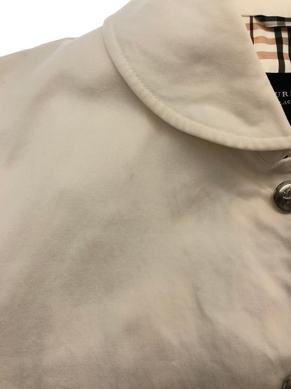 【中古品】【メンズ】 BURBERRY BLACK LABEL バーバリーブラックレーベル JACKET WHITE ジャケット ライトアウター 141-260815-rt-06-tagh サイズ：L カラー：ホワイト 万代Net店
