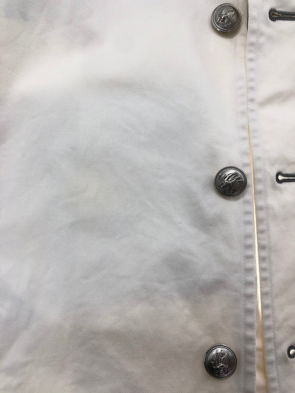 【中古品】【メンズ】 BURBERRY BLACK LABEL バーバリーブラックレーベル JACKET WHITE ジャケット ライトアウター 141-260815-rt-06-tagh サイズ：L カラー：ホワイト 万代Net店