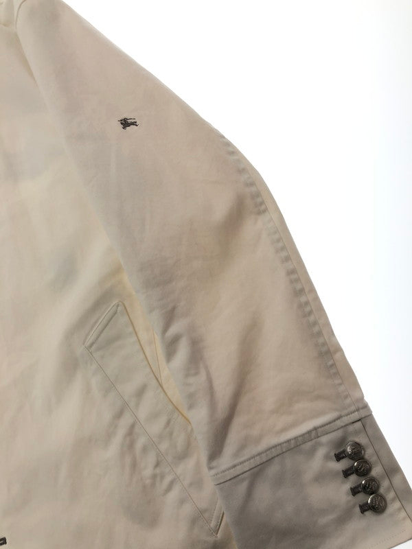 【中古品】【メンズ】 BURBERRY BLACK LABEL バーバリーブラックレーベル JACKET WHITE ジャケット ライトアウター 141-260815-rt-06-tagh サイズ：L カラー：ホワイト 万代Net店